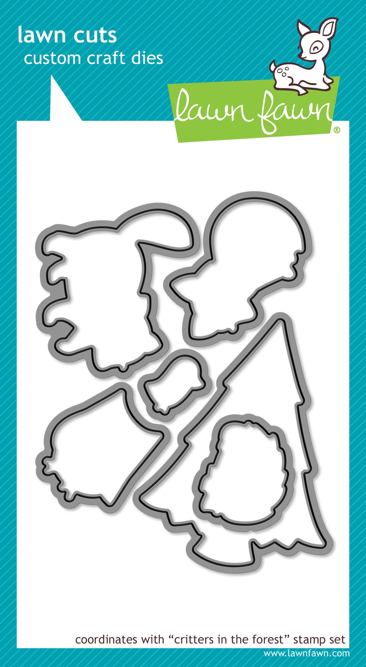 critters in the forest lawn cuts