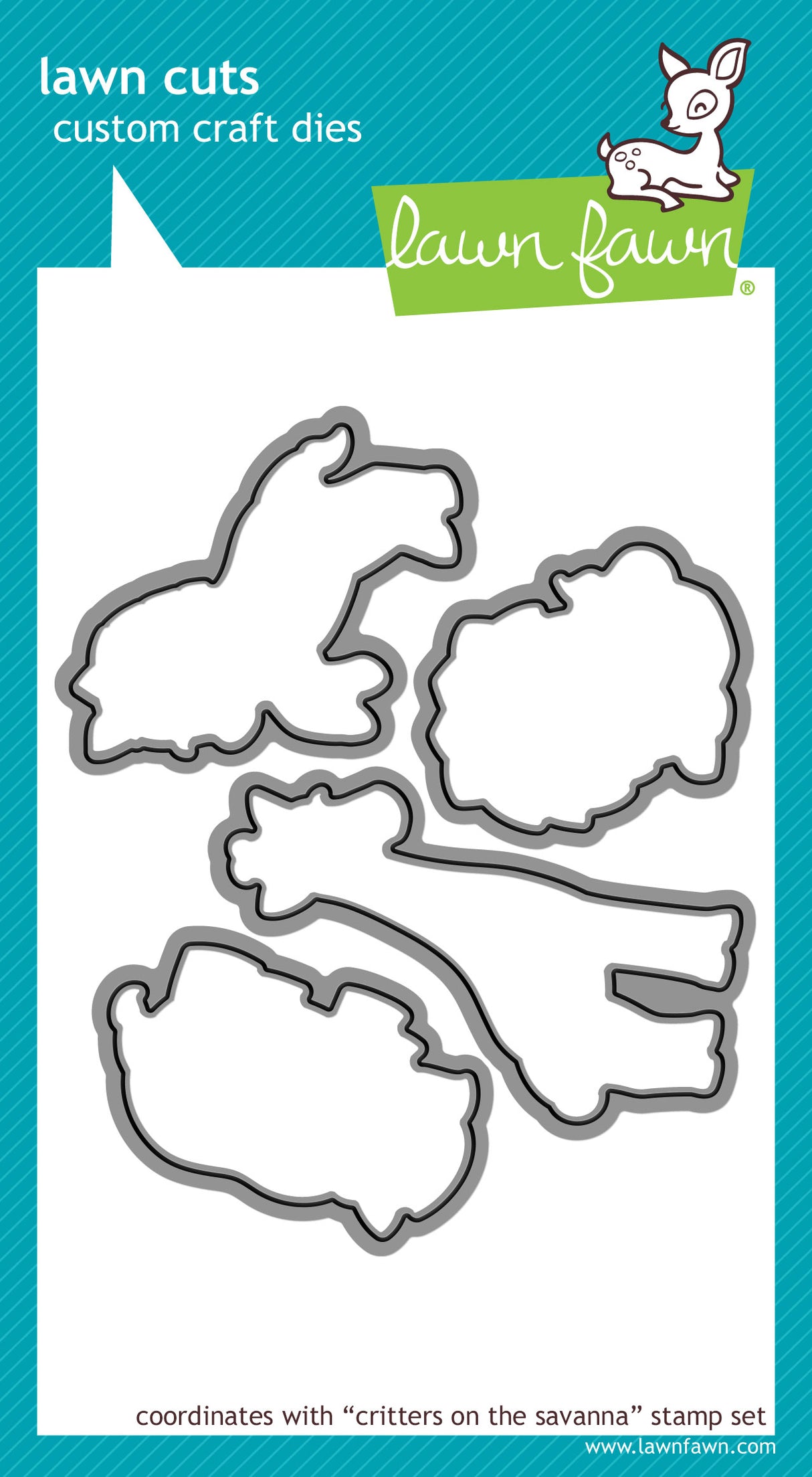 critters on the savanna lawn cuts