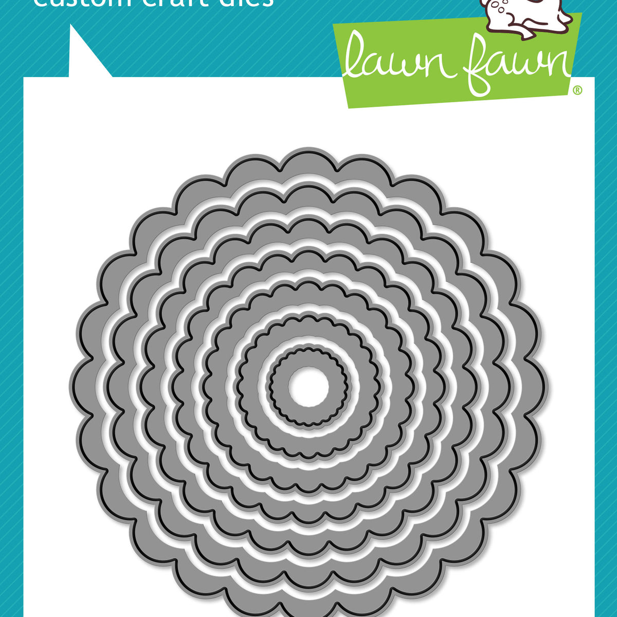 scalloped circle stackables – Lawn Fawn