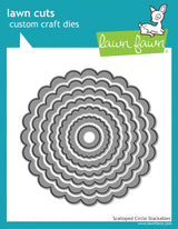 scalloped circle stackables