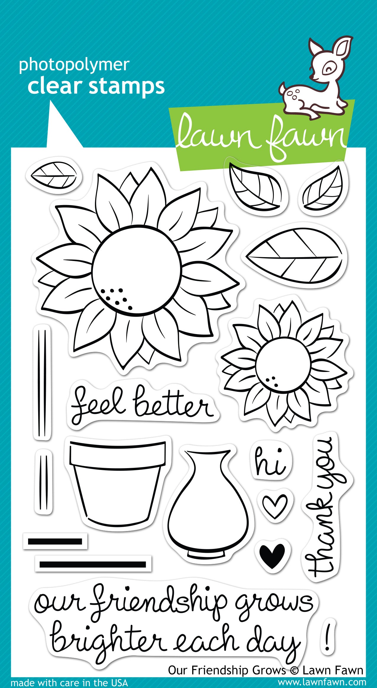 our friendship grows – Lawn Fawn