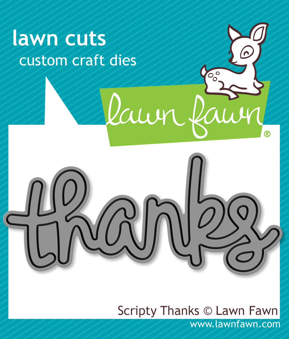 scripty thanks – Lawn Fawn