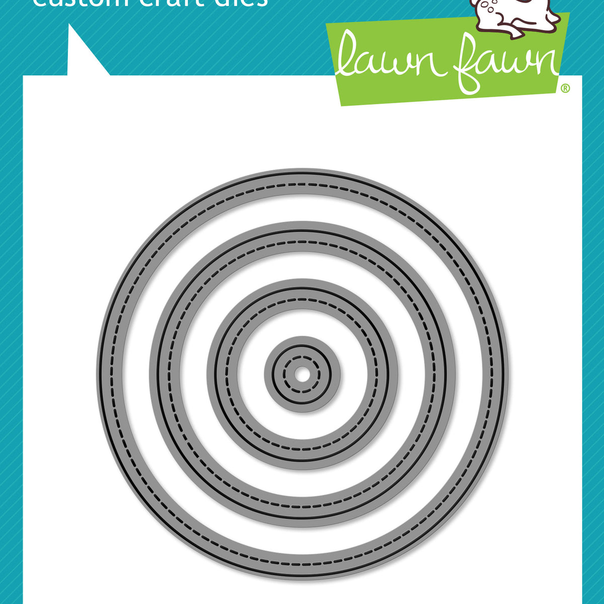 small stitched circle stackables – Lawn Fawn