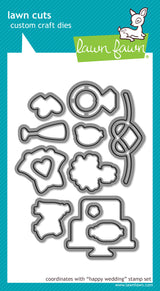 happy wedding lawn cuts