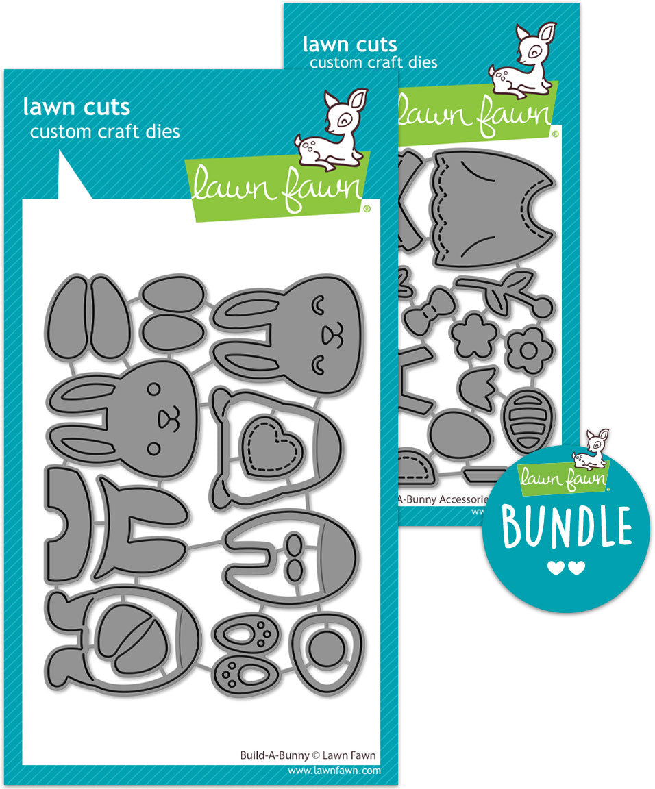 build-a-bunny and build-a-bunny accessories bundle