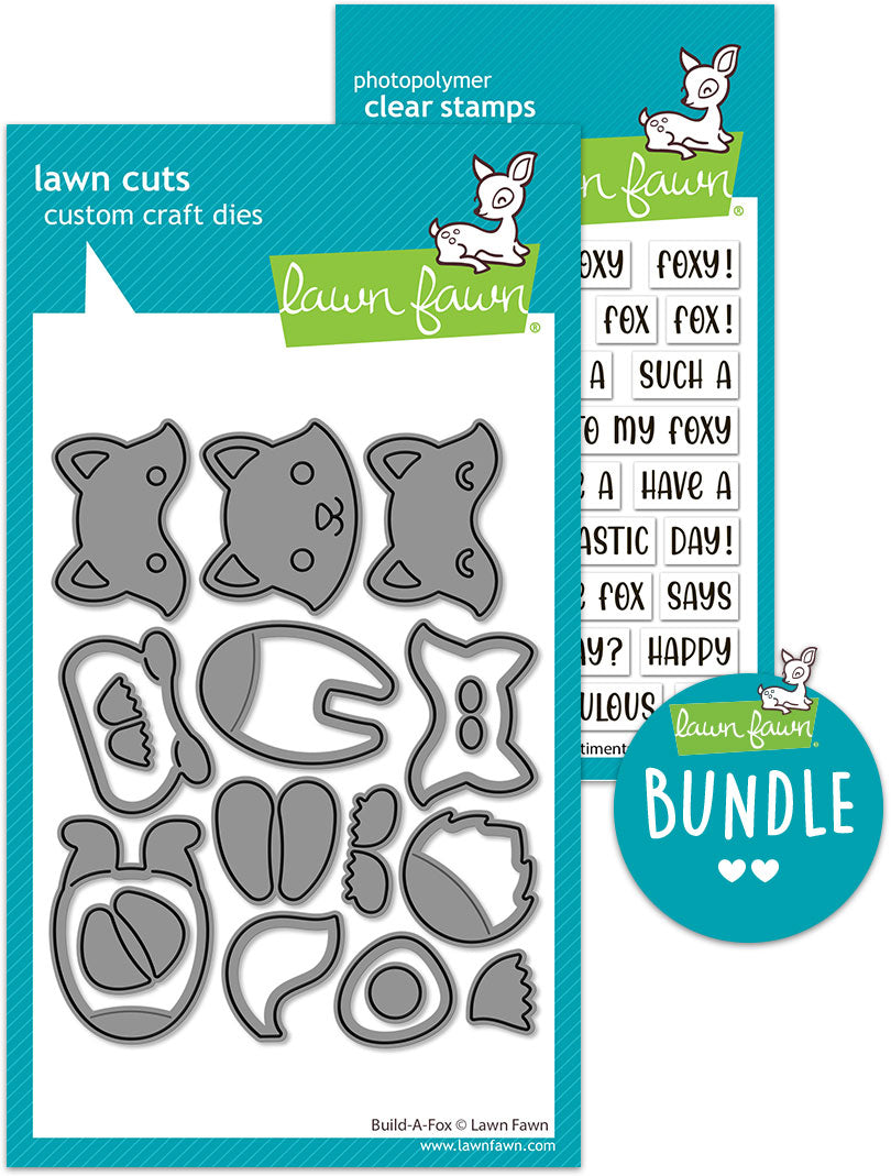 build-a-fox bundle (die+stamp bundle)