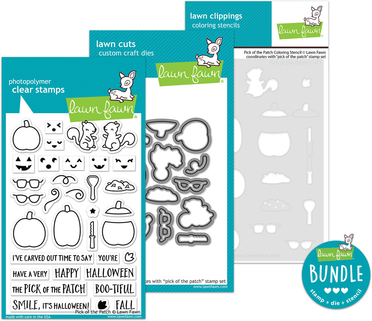 pick of the patch (stamp+die+coloring stencil bundle)