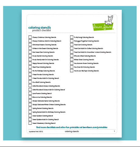 printables – Lawn Fawn