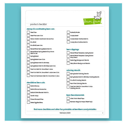 Printables Lawn Fawn