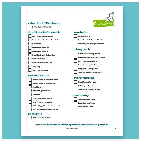 Printables Lawn Fawn