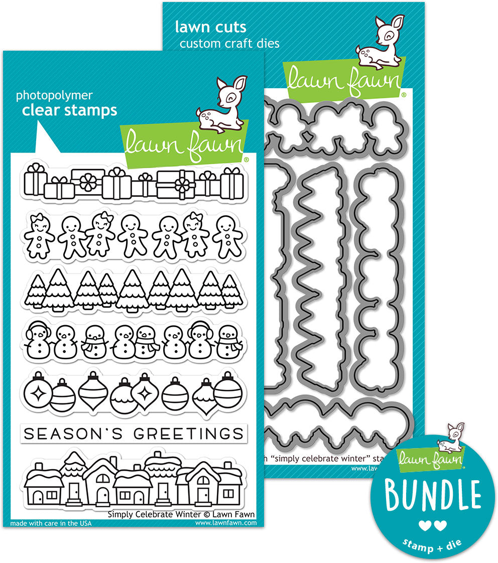 simply celebrate winter (stamp+die bundle)