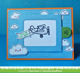 stitched cloud backdrop: landscape