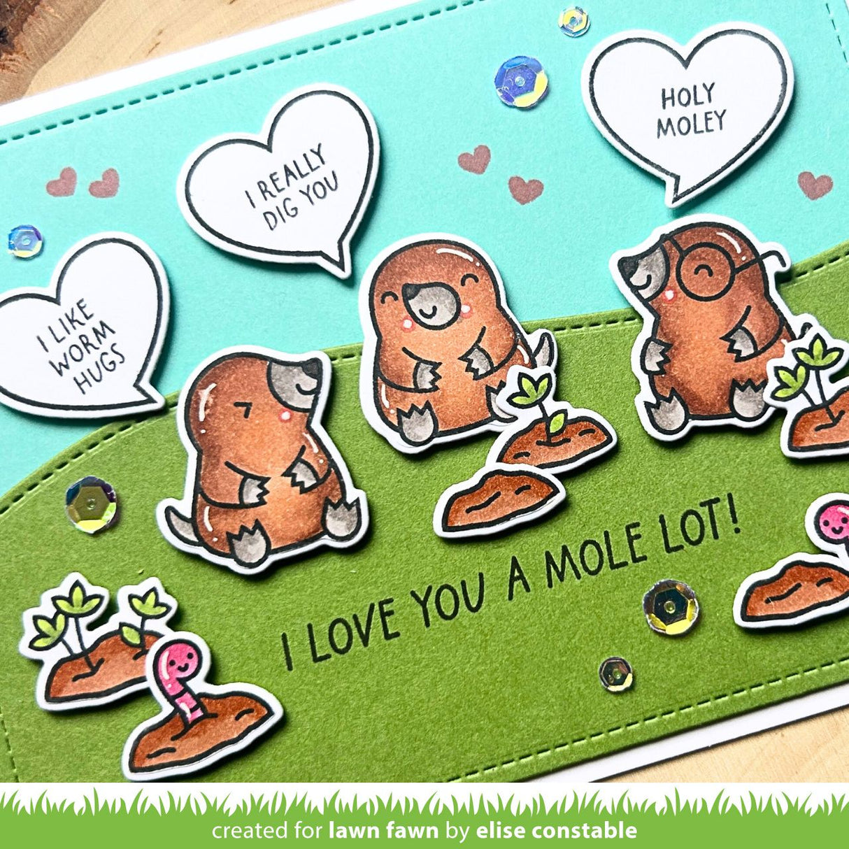a mole lot of love