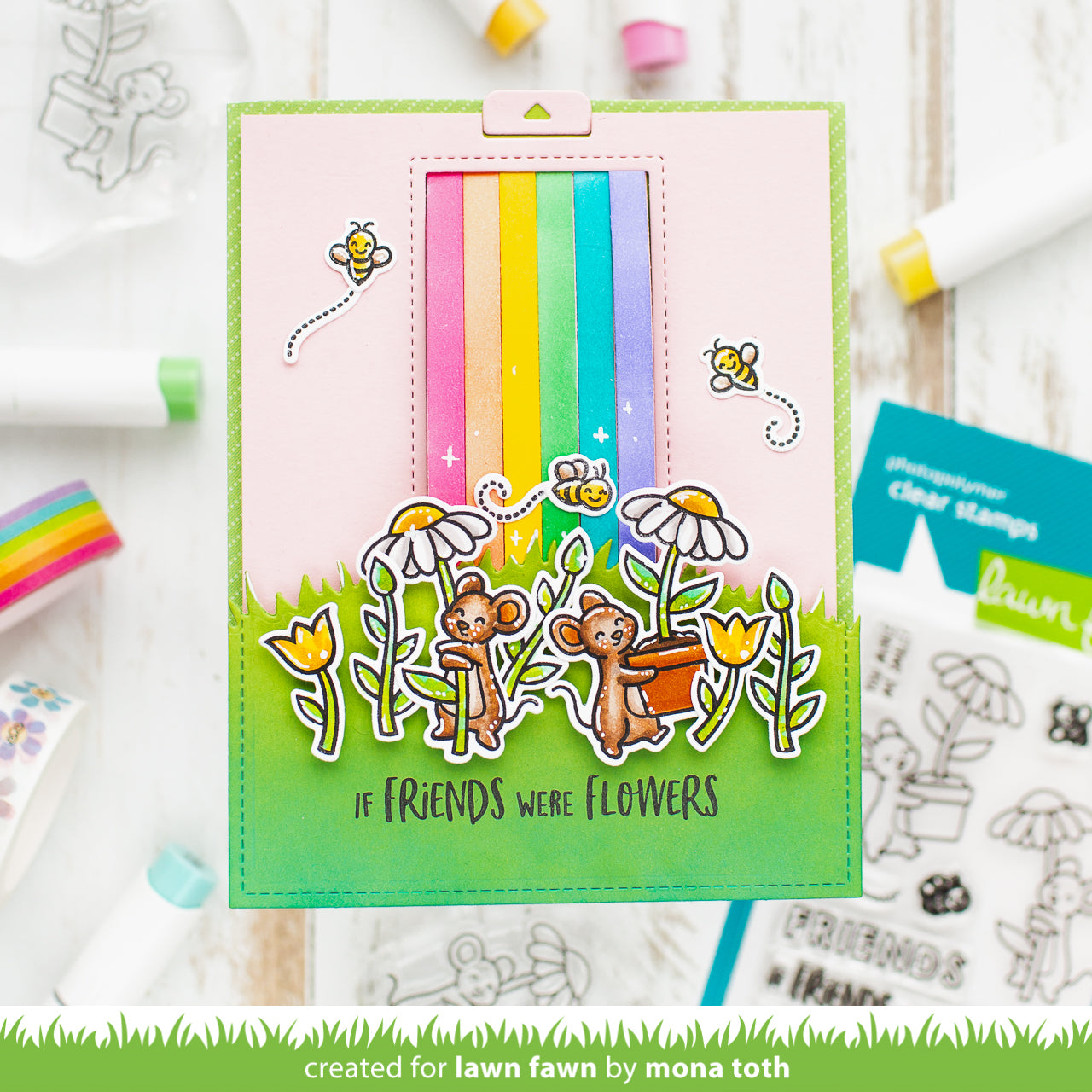 over the rainbow – Lawn Fawn