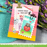 postage rectangle stackables stencils