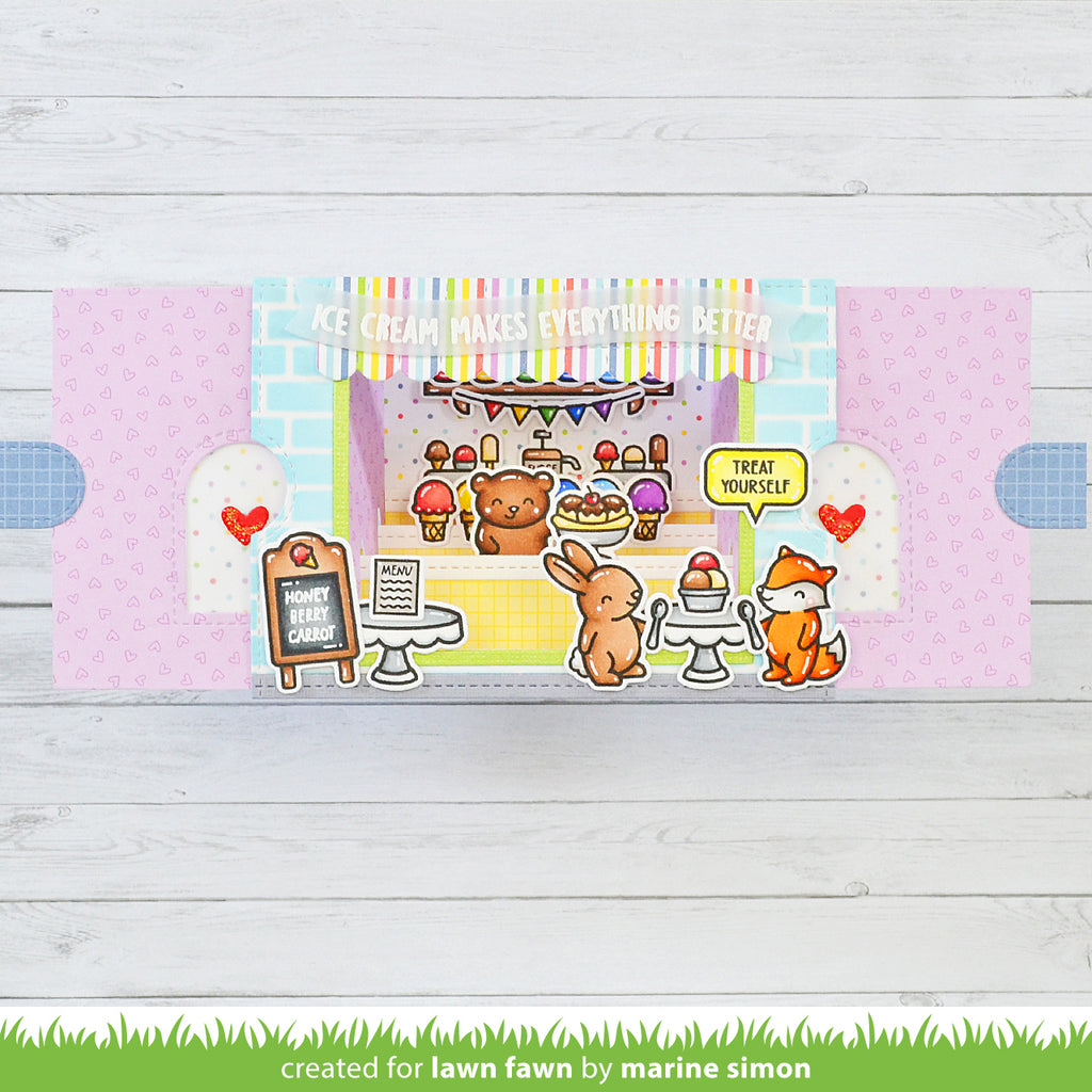 ta-da! diorama! shop add-on | Lawn Fawn