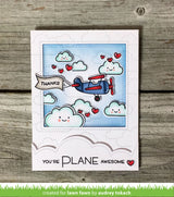 stitched cloud backdrop: landscape