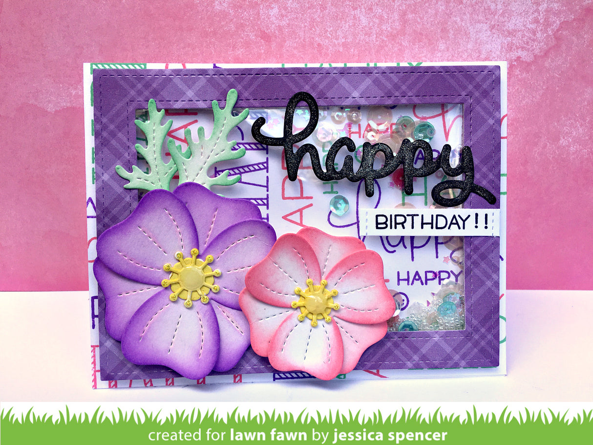 outside in stitched rectangle stackables