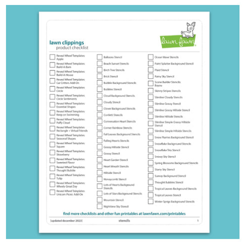 Printables Lawn Fawn