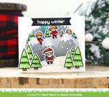 shadow box card mountain add-on