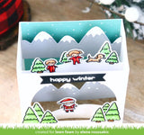 shadow box card mountain add-on