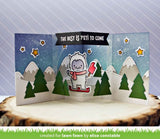 shadow box card mountain add-on