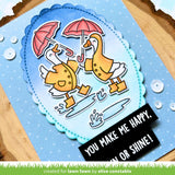silly goose, rain or shine!
