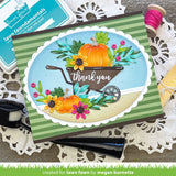 stitched scalloped oval stackables