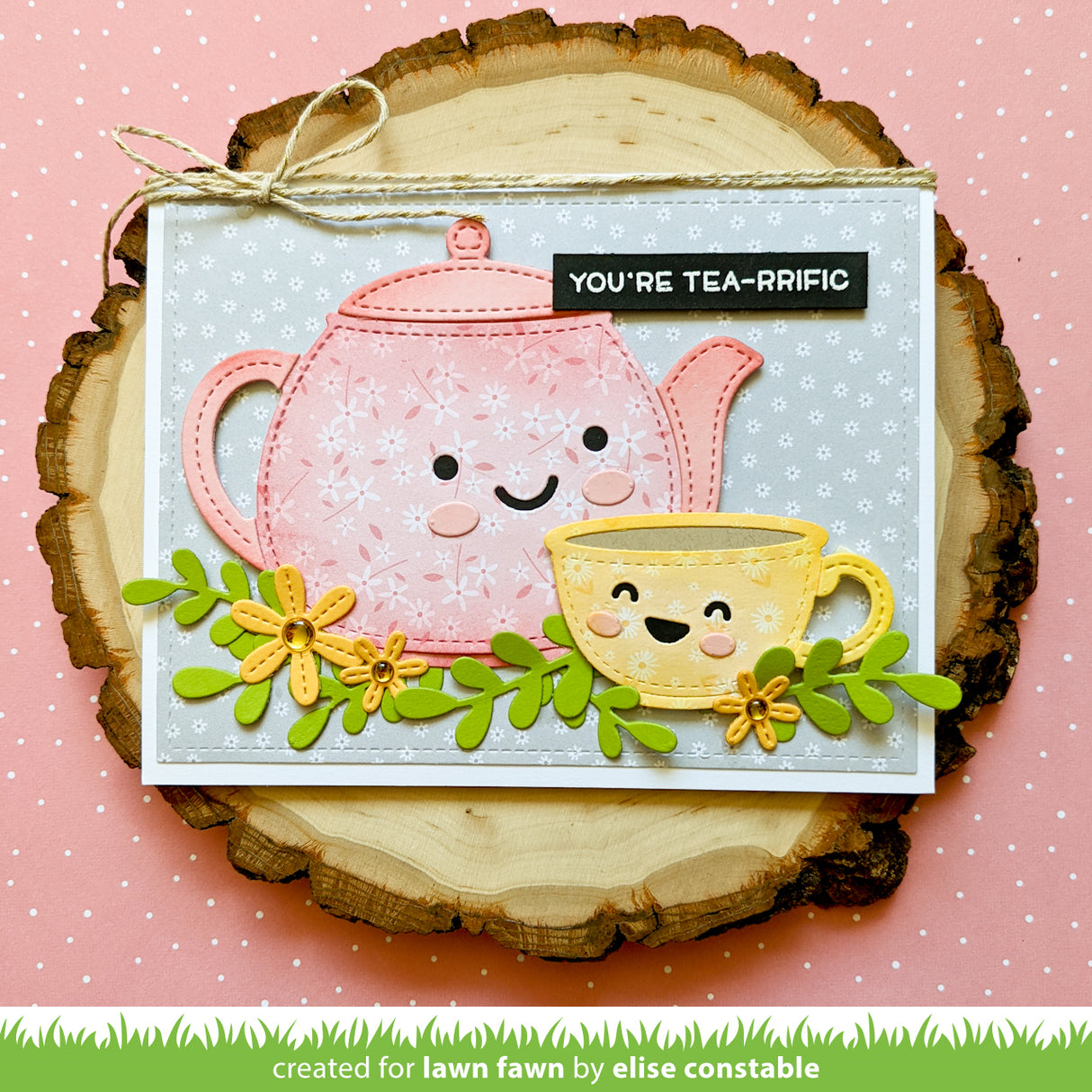 stitched teapot