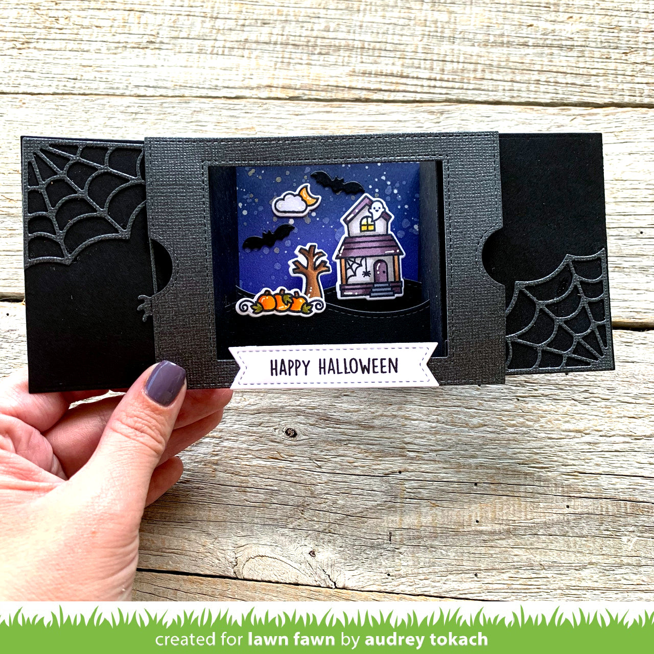 tada! diorama! hillside inserts Lawn Fawn tada! diorama! hillside inserts Lawn Fawn