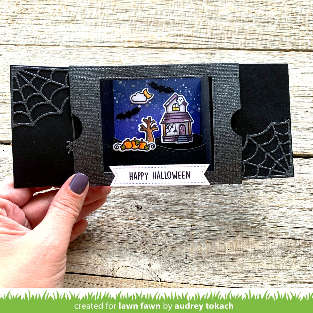 ta-da! diorama! hillside inserts