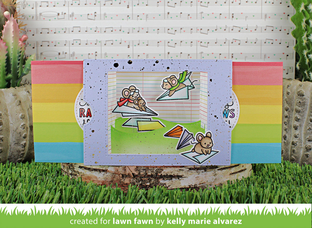 ta-da! diorama! hillside inserts