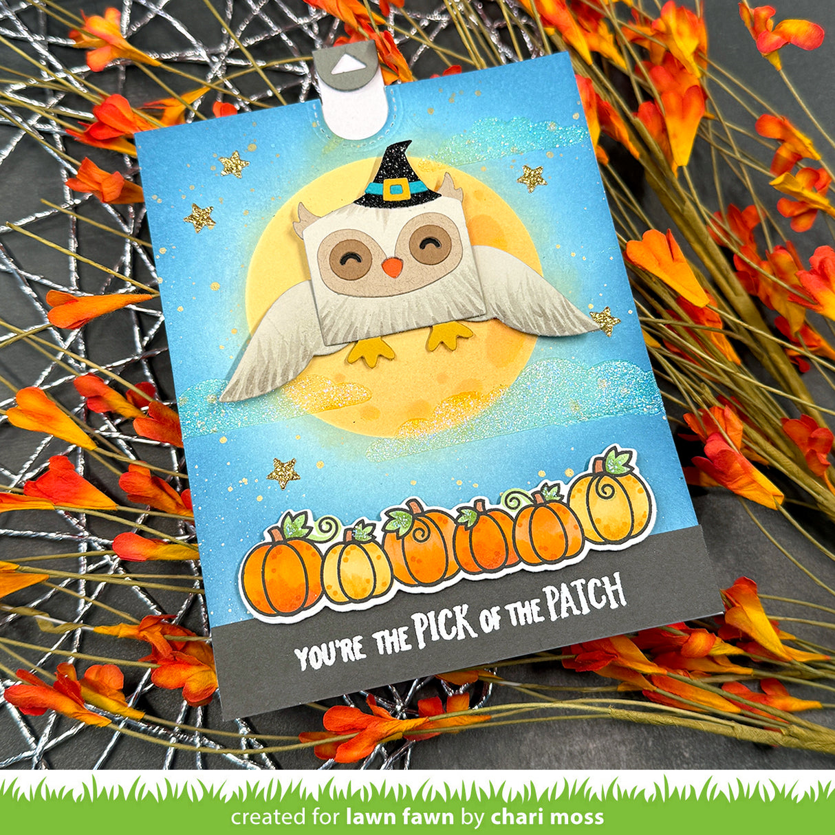 tiny gift box owl and penguin add-on