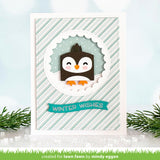 tiny gift box owl and penguin add-on