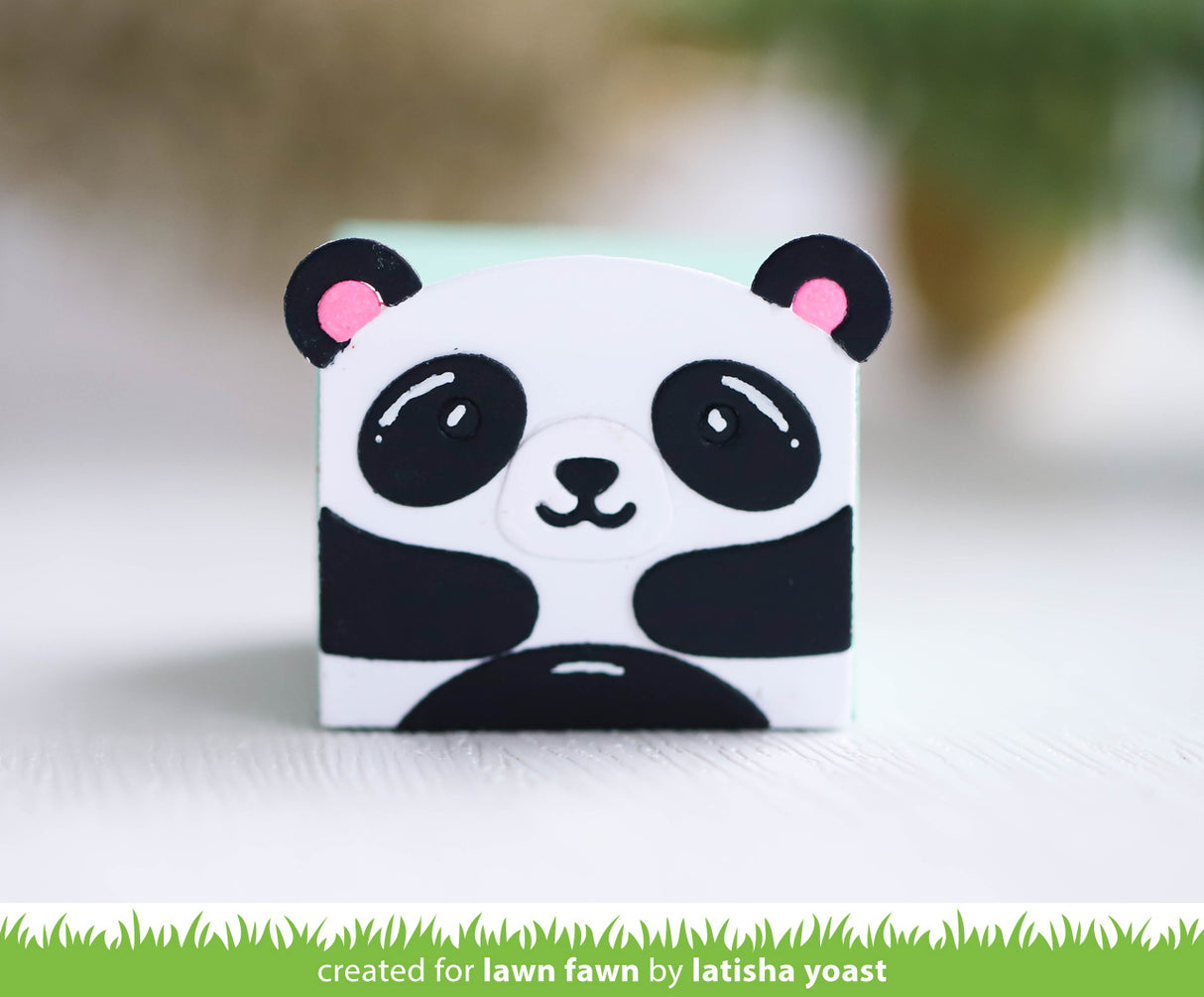 tiny gift box panda and bear add-on – Lawn Fawn