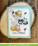 boba cat kids cardmaking kit