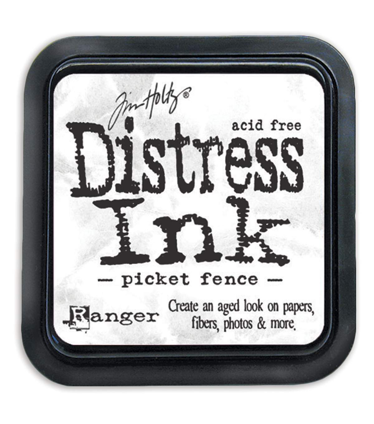 distress ink - picket fence