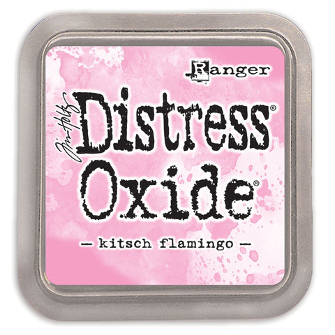 distress oxide - kitsch flamingo