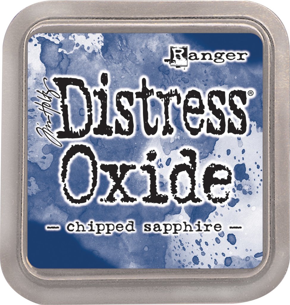 distress oxide - chipped sapphire