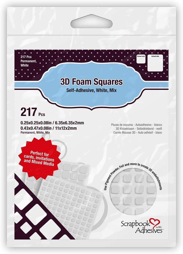 3D foam squares