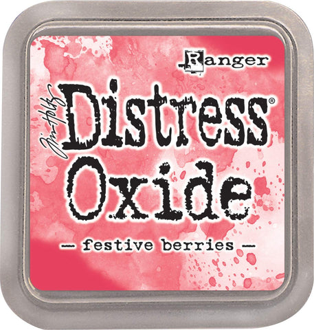 distress oxide - festive berries