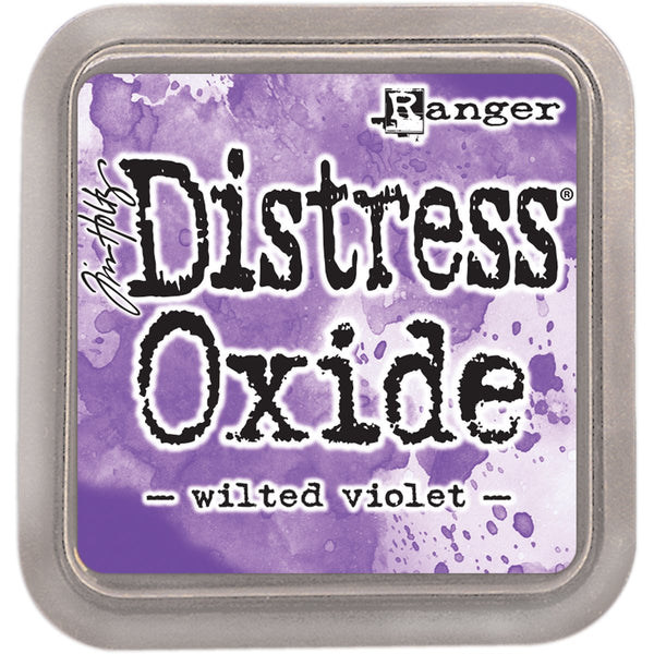 distress oxide - wilted violet