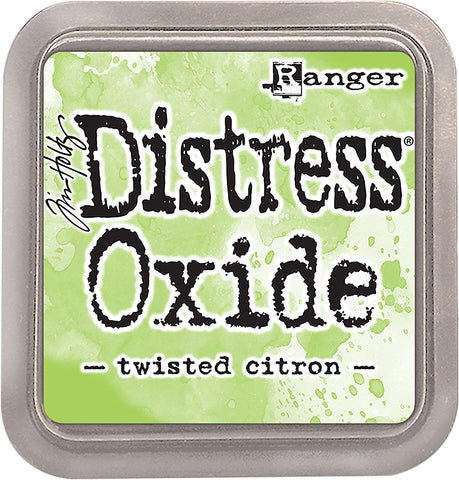distress oxide - twisted citron