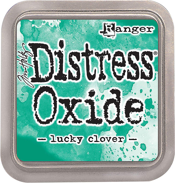 distress oxide - lucky clover