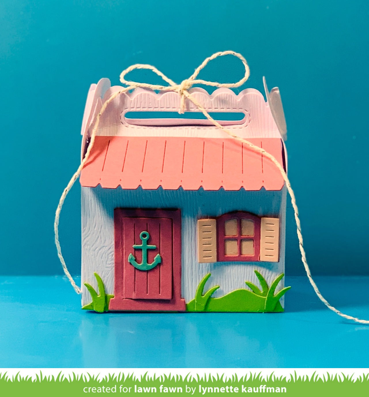 scalloped treat box beach house add-on