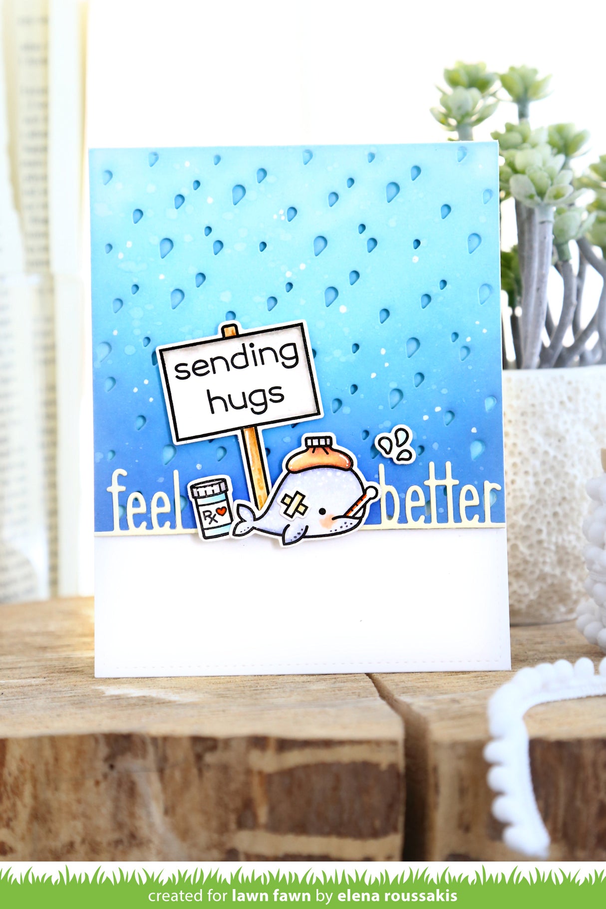 _feel better line border_