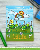 _feel better line border_