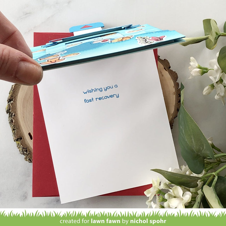 get well before 'n afters – Lawn Fawn