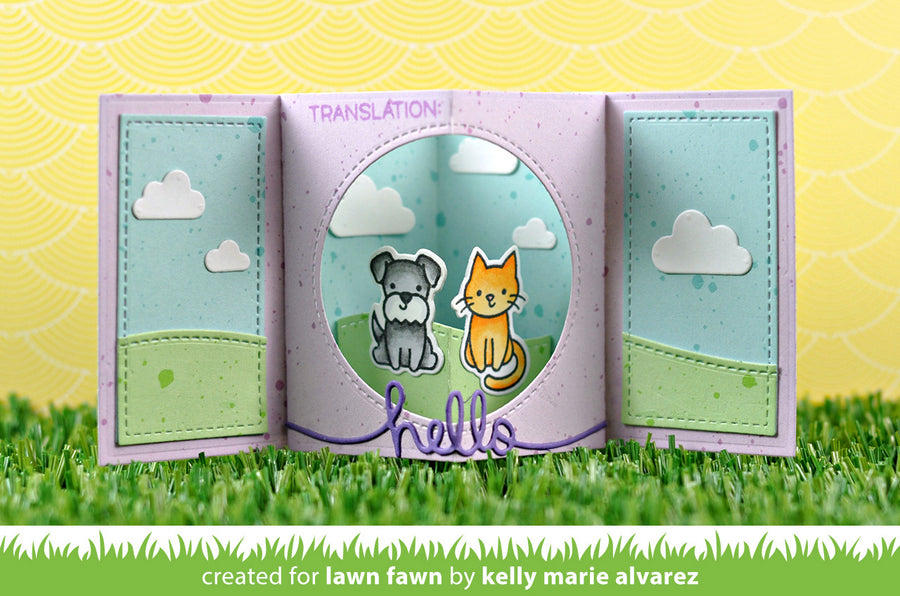 hello border – Lawn Fawn