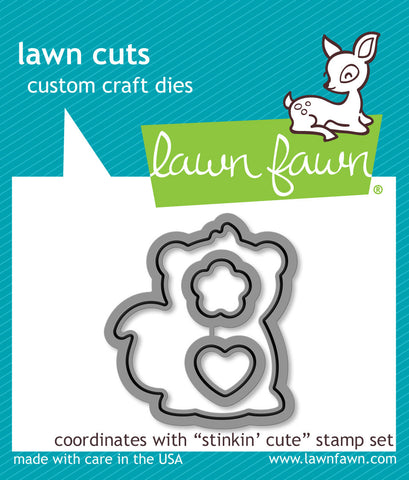 Lawn Fawn - STINKIN' CUTE - Stamps set
